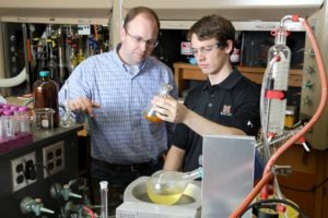 Mercer University graduate Aaron Featherston was a Goldwater Scholar for the 2012-2013 academic year.