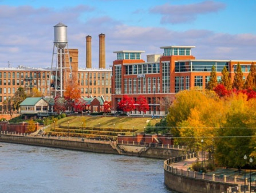 Columbus river walk