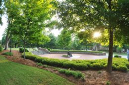 The Jesse Mercer statue on the Atlanta campus.