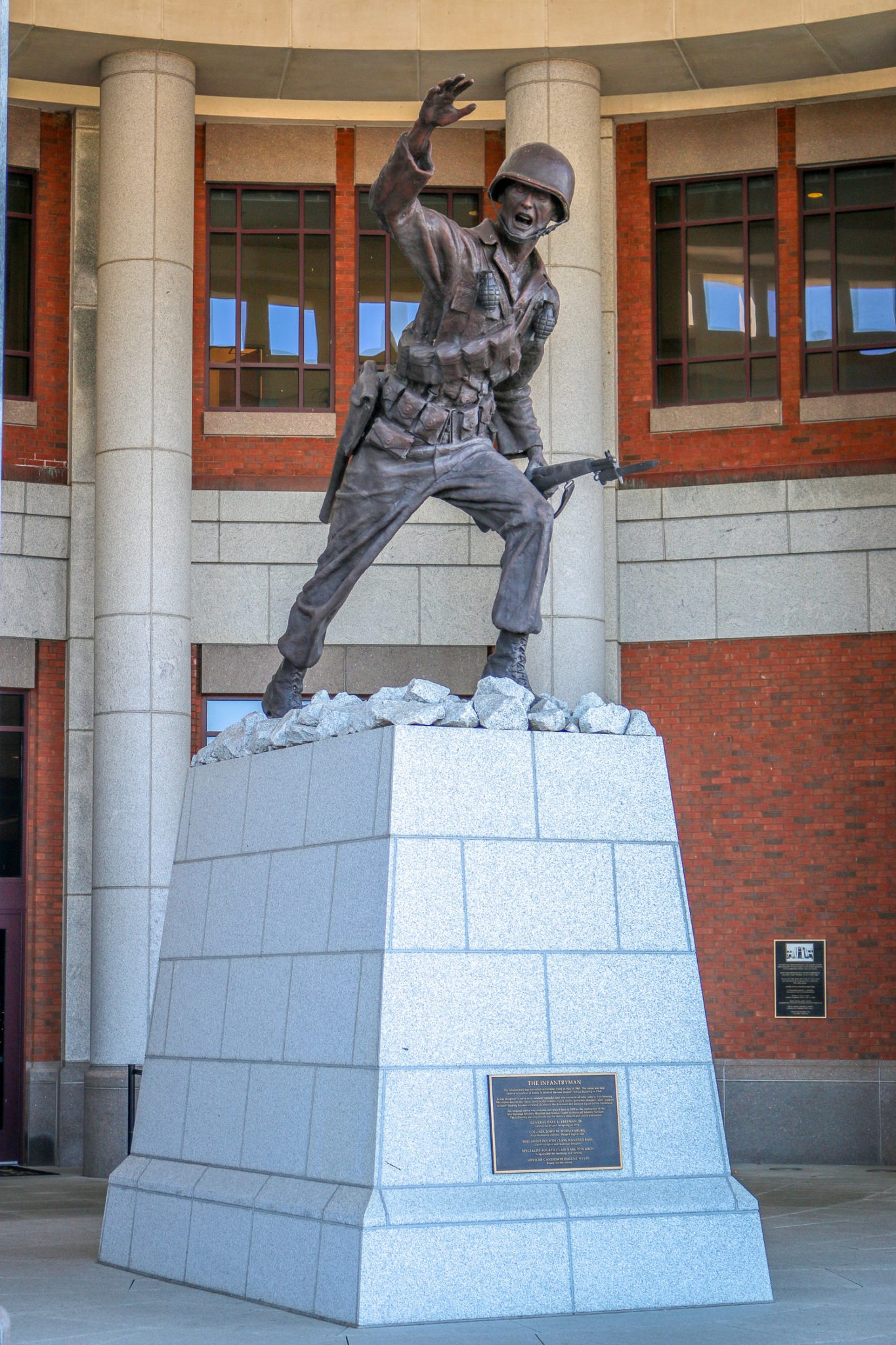 A statue in Columbus, GA