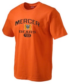 Example of a Mercer-licensed t-shirt