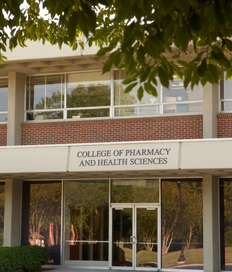 Exterior of the College of Pharmacy