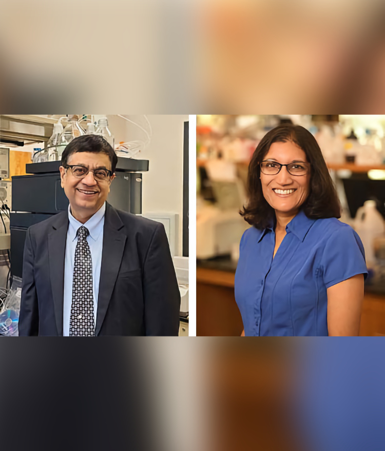 Dr. Ajay Banga and Dr. Rita Nahta