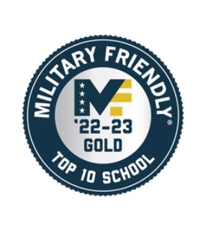 Top 10 Military Friendly School 22-23