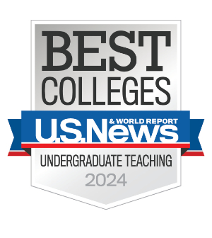 U.S. News & World Report Best Colleges Undergraduate Teaching 2024 Logo