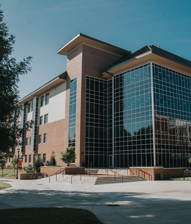 Exterior photo of the Godsey Science Center