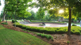 Statue of Jesse Mercer on the Atlanta campus