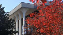 Mercer's Atlanta Administration and Conference Center in fall