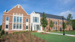 Exterior photo of the Pharmacy building on the Atlanta campus