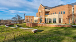 Exterior of Mercer's Columbus Medical School building