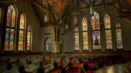 Interior of Newton Chapel