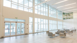 Interior photo of Mercer's Savannah medical school building